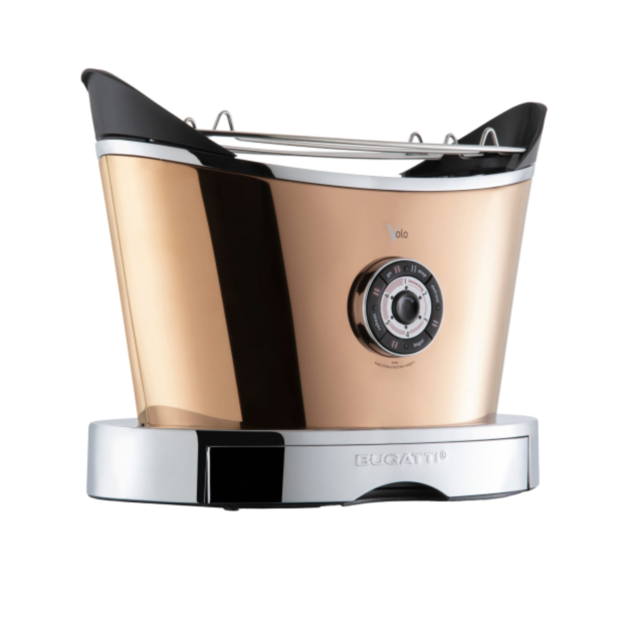 Bugatti Volo 2 Slice Toaster Gold | Kitchen Warehouse